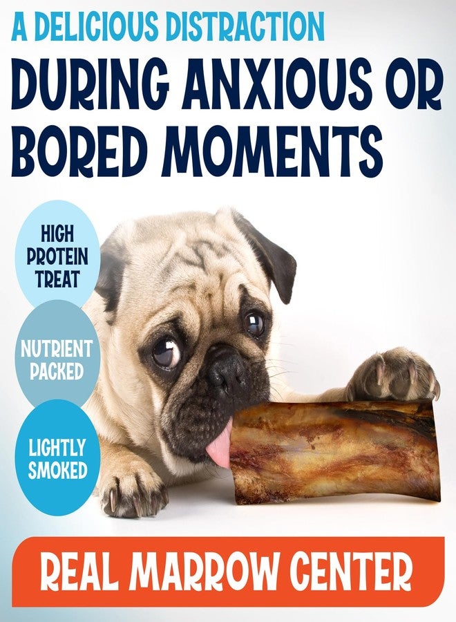 FETCHERONI Beef Marrow Bones for Dogs, 3" Bone, Long Lasting Stuffed Treats, Tasty and Healthy Snack for Small and Medium Sized Pets, (6 Pack) - Image 4
