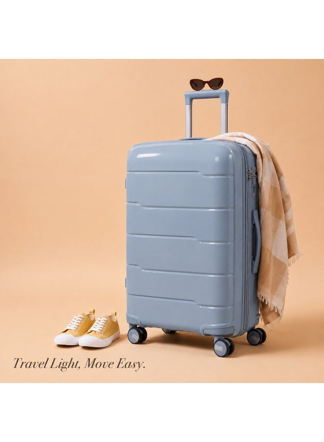 Original Trolley Travel Luggage 20 Inch, Genuine Polypropylene Hard Shell, Durable Suitcase, Lightweight Design, Smooth Wheels, Telescopic Handle, Practical Storage, 2-Year Warranty, Authorized Replacement Support - Image 1