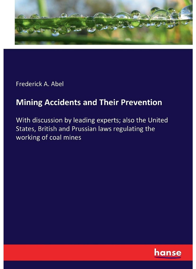 Mining Accidents and Their Prevention: With discussion by leading experts; also the United States, British and Prussian laws regulating the working of coal mines  - Image 1