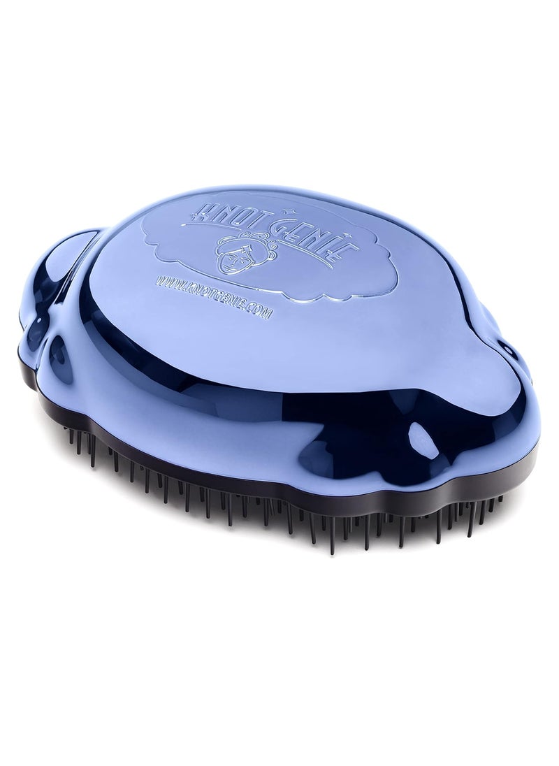 knot Genie Knot Genie Detangling Hair Brush for Kids Peaceful Powder  Perfect Detangling Brush for Curly Hair Gently Separate Tangles Leaves Hair Smooth and Shiny  The PainFree Knot Detangler 