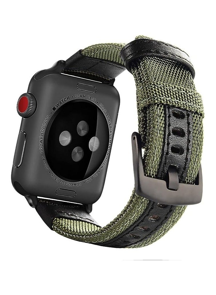 Nylon Solo Loop Stretchy Straps For Apple Watch Band 49mm 45mm 44mm 42mm, Elastic Wristbands Strap for iwatch Ultra/Ultra 2 Series 9 8 7 6 5 4 3 2 1 SE 2 SE - Image 1