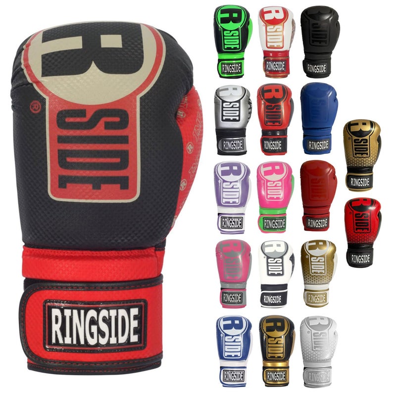 Ringside Unisex Adult FTG1 BKRD SM Apex Bag Gloves BlackRed SM US