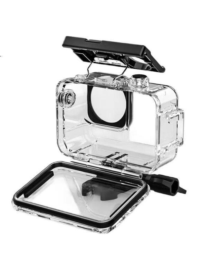 Kyotsu Jingsheng, Dji Action5Pro/4/3 Waterproof Case, Action Camera Accessory, Diving Protection Case, 45-Meter Waterproof, Dual Cold Shoe Design (Includes 6 Anti-Fog Stickers) - Image 3