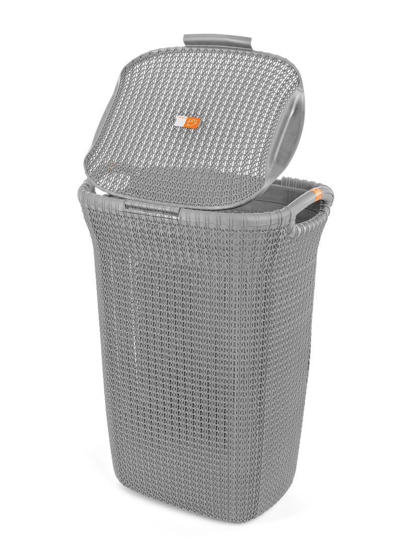 Helal Gray Turt Laundry Basket  - Image 5