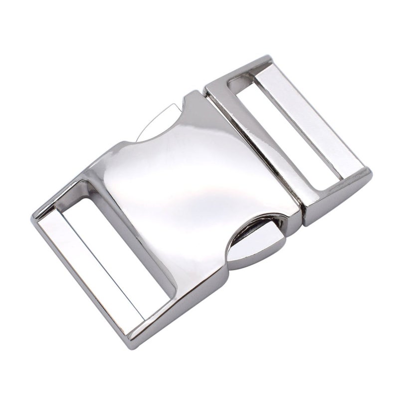 KEEJEA 1 Inch Metal Buckles Side Release Clasp Use For 25mm Webbing/Paracord Bracelet/Bag/Backpack 5 Pack - Image 5