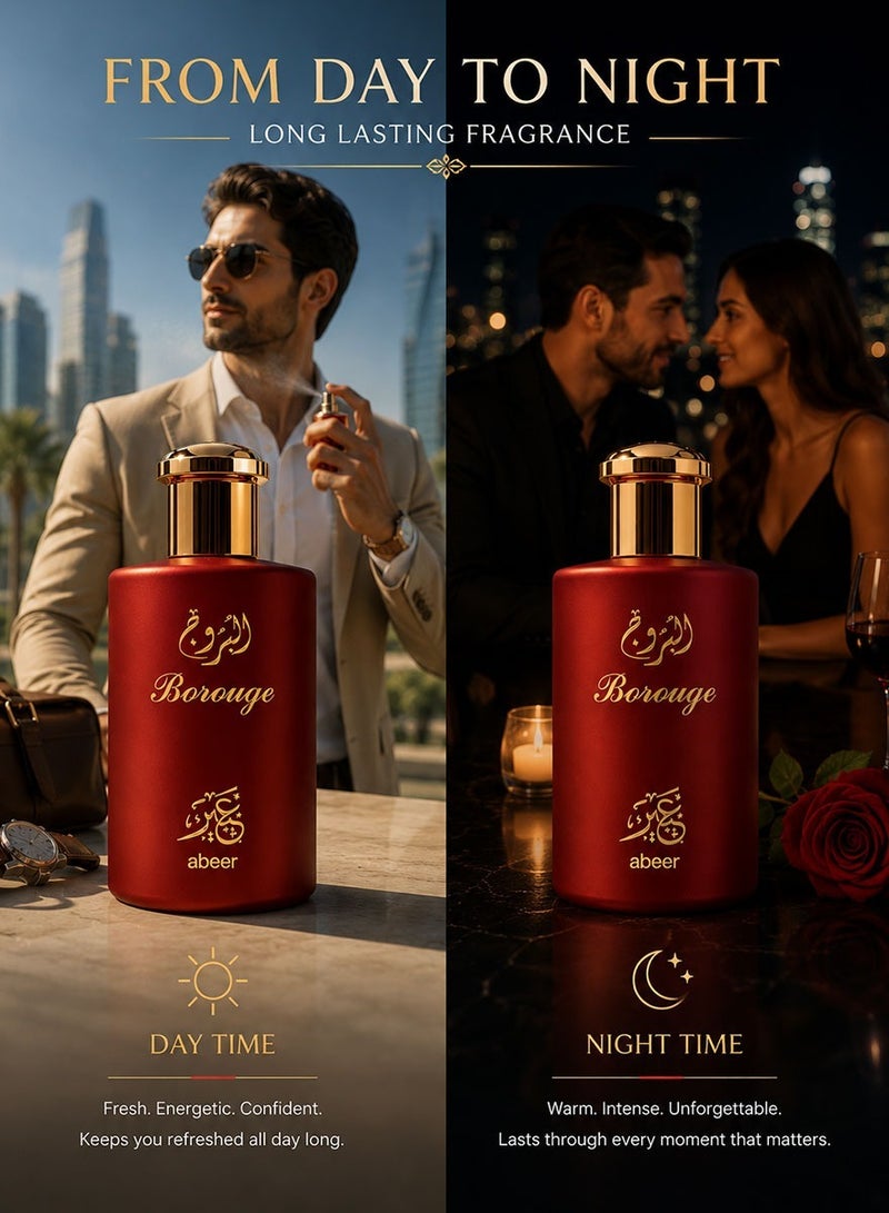 Abeer Borouge Men Perfume by Abeer 100 ML Eau de Parfum - Image 5