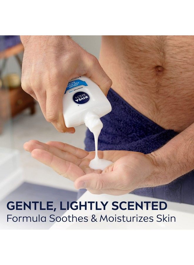 NIVEA MEN Sensitive Cooling Post Shave Balm With Vitamin E Chamomile And Seaweed Extracts 3 Pack Of 3.3 Fl Oz Bottles - Image 4
