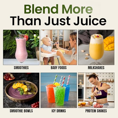 Balzano Portable Blender - Wireless Travel Blender for Smoothies, Juices & Baby Food - Crush Ice, Black - Image 5