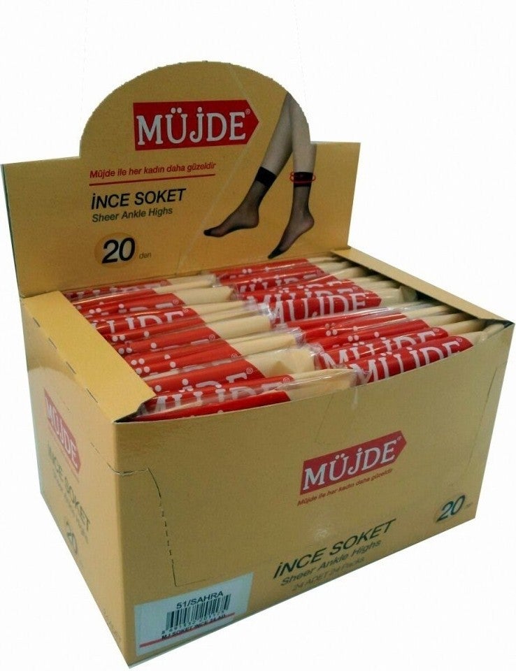 Müjde 20 Thick Thin Socks, 24-Piece  - Image 1