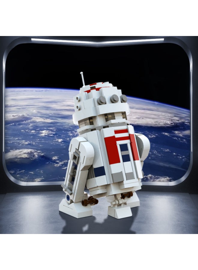 Building Blocks - [color box] Mini UCS R5-D4 Building Blocks - Millennium Falcon model, space empire spaceship, compatible with mainstream brands, challenging assembly, collectible gift. - Image 2