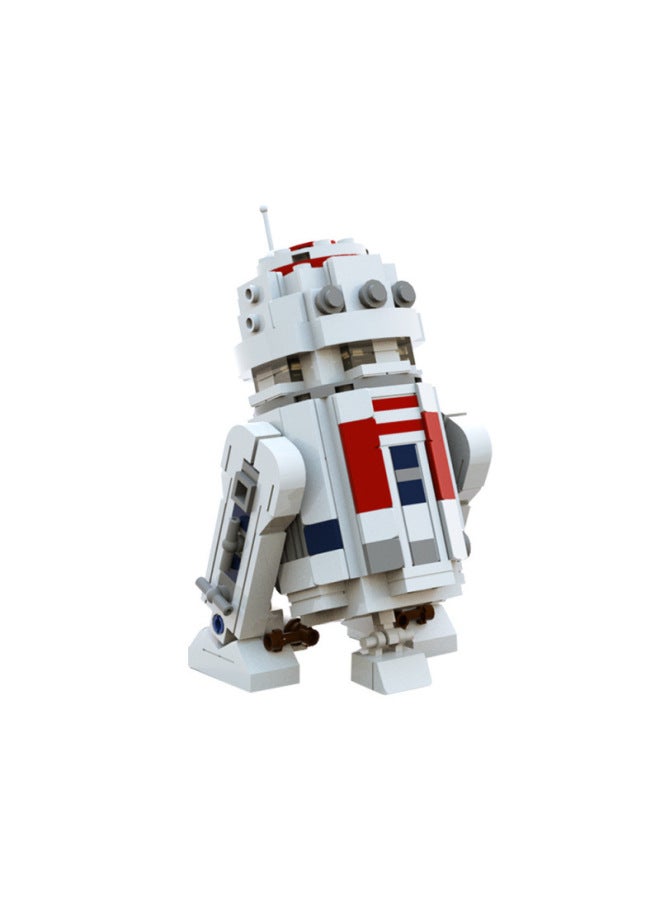 Building Blocks - [color box] Mini UCS R5-D4 Building Blocks - Millennium Falcon model, space empire spaceship, compatible with mainstream brands, challenging assembly, collectible gift. - Image 3