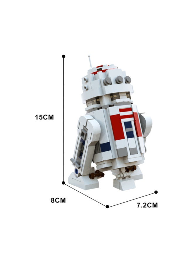Building Blocks - [color box] Mini UCS R5-D4 Building Blocks - Millennium Falcon model, space empire spaceship, compatible with mainstream brands, challenging assembly, collectible gift. - Image 4