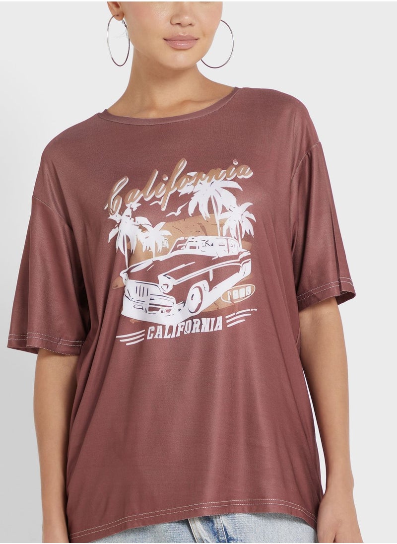 Ginger - Oversize Graphic Tshirt - Image 1