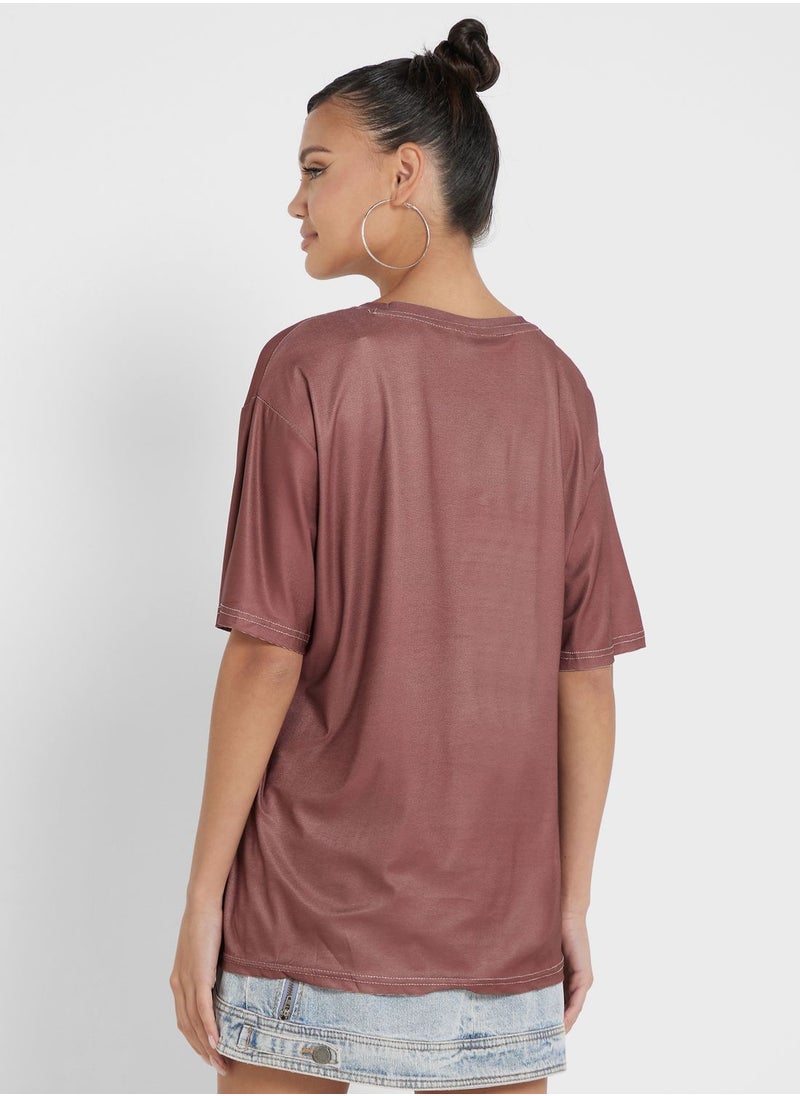 Ginger - Oversize Graphic Tshirt - Image 1
