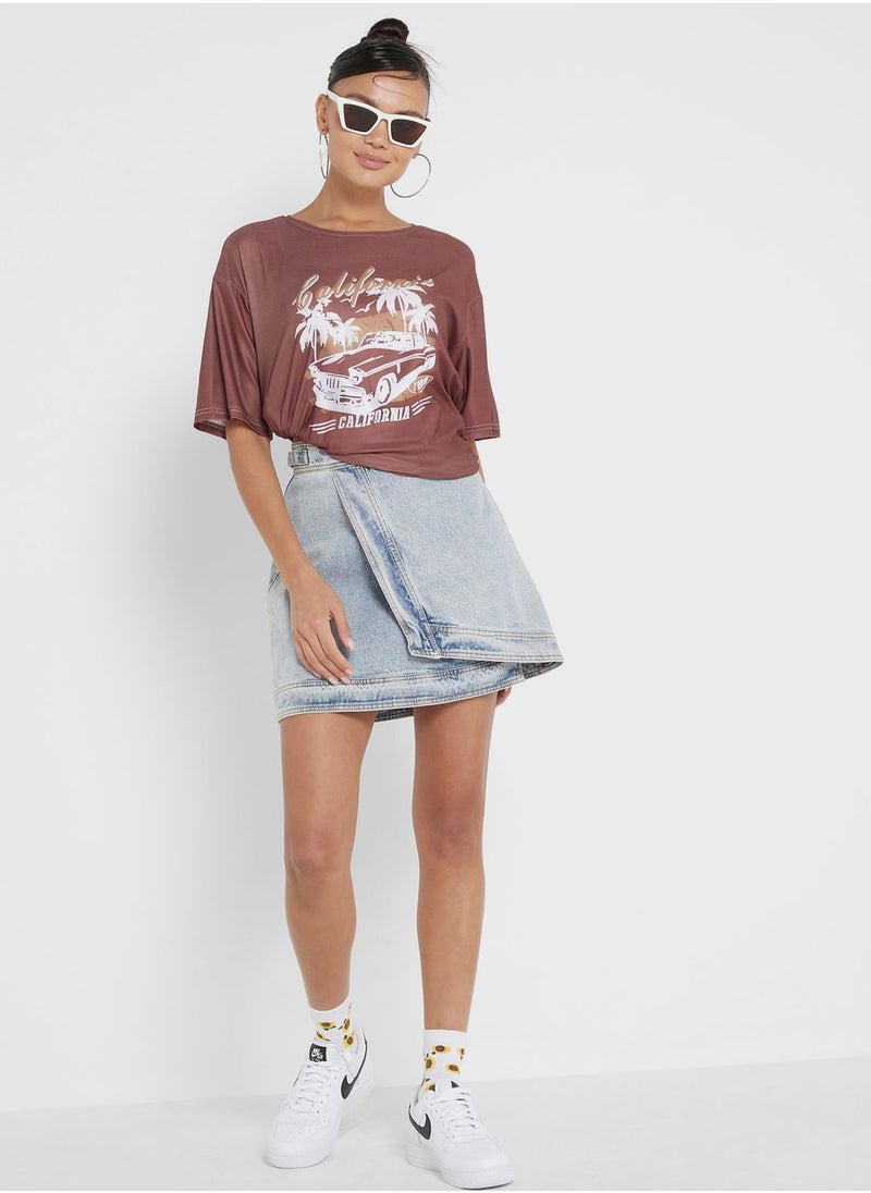 Ginger - Oversize Graphic Tshirt - Image 1