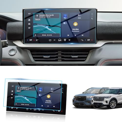 BIBIBO for 2025 Ford Explorer Screen Protector for 2025 Ford Explorer (Active/T-Line/ST/latinum) 13.2 inch Display Tempered Glass Anti Glare& Scratch Ultra-Clear Ford Explorer Accessories 2025 - Image 1