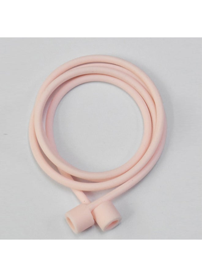 Generic - For Apple Airpods2PRO3 Earphone Anti-lost Rope Millet Huawei Earphone Silicone Lanyard TWS Anti-lost Rope-Color:496C Powder (Classic)-Applicable Model:For Apple Wireless Headphones - Image 1