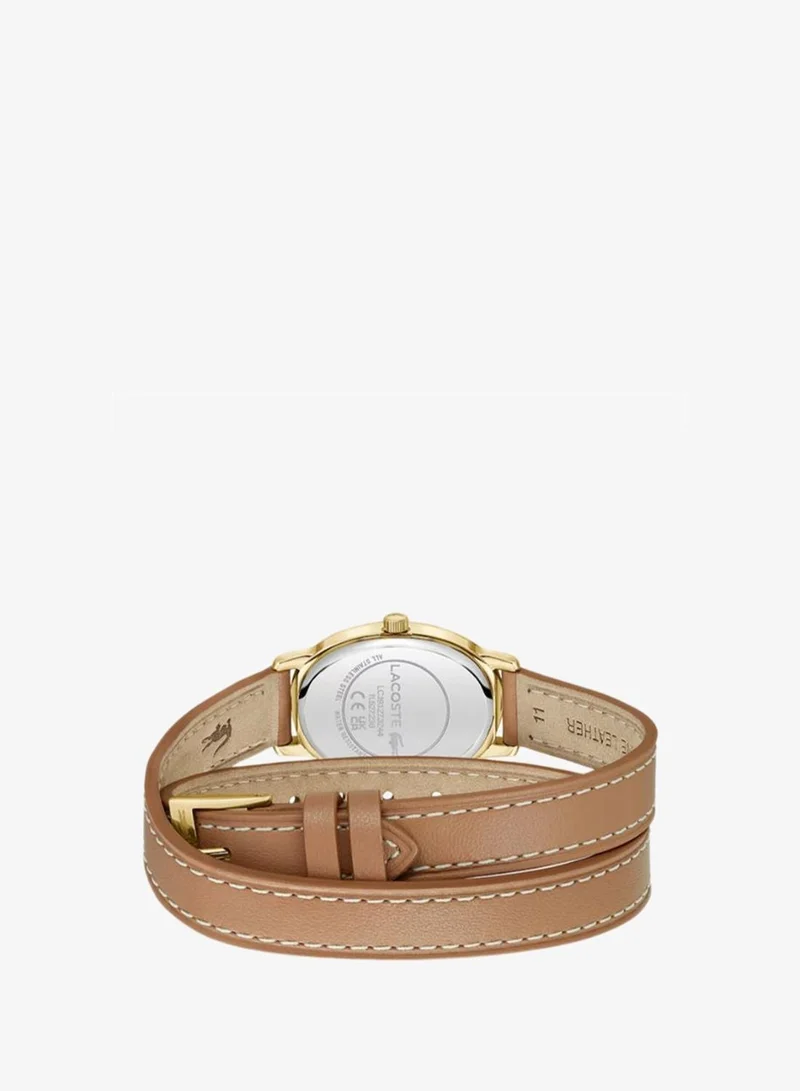 Lacoste  Quartz Analog Watch  with Leather Strap for Women | Best Price UAE