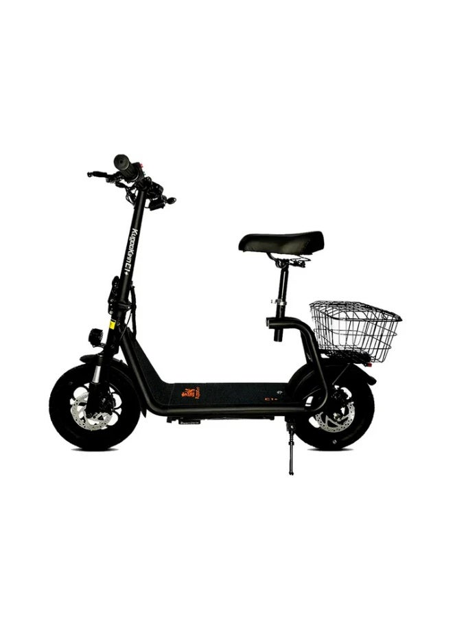 KUGOO C1 Plus Electric Scooter, 500W Motor, 12-inch Inflatable Wheels, Folding Design - Image 1