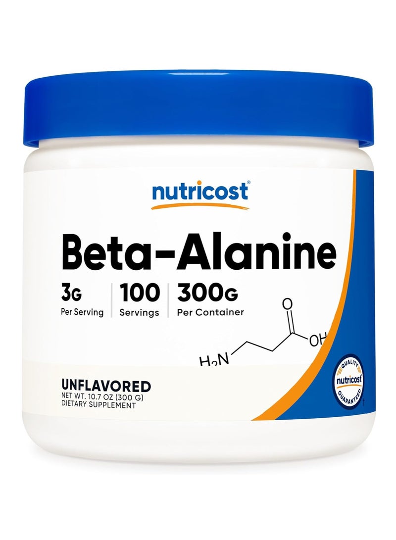 مسحوق بيتا ألانين من نيوتريكوست، 300 غرام - Image 1