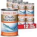 Bumble Bee Chub Mackerel 15 oz Can Pack of 12  Canned Mackerel Fish High Protein Keto Food Gluten Free - Image 2
