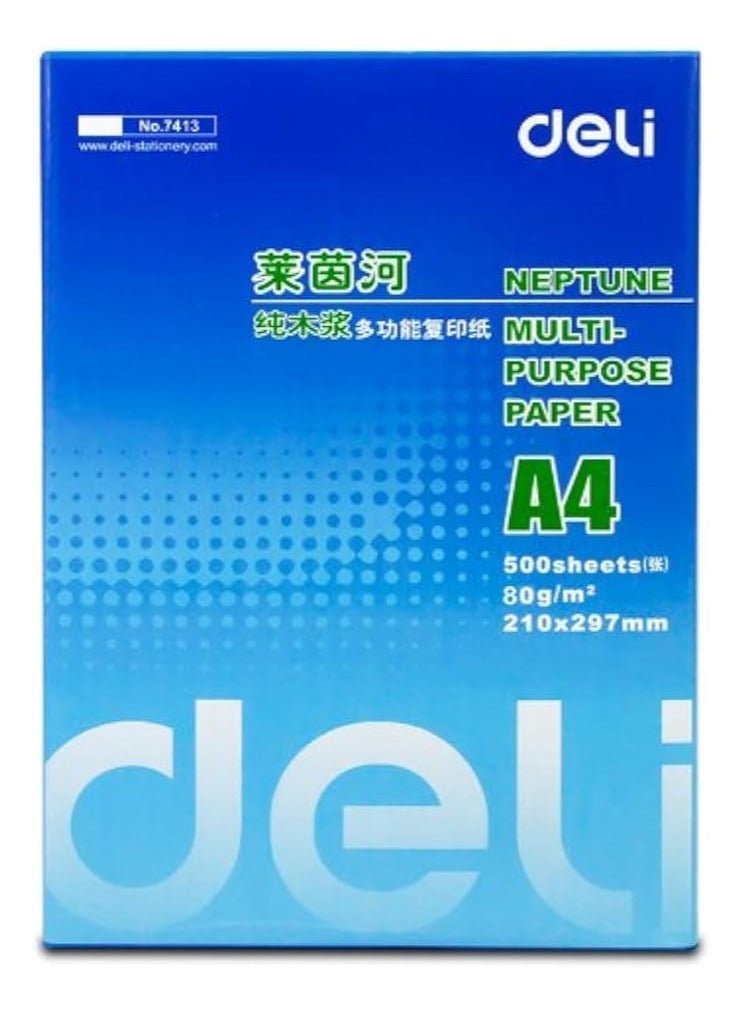 ديلي ورق نسخ A4 من DELI، 5 رزمة - Image 2