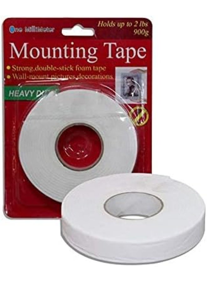 Double-face adhesive - white, suitable for all purposes - Image 2