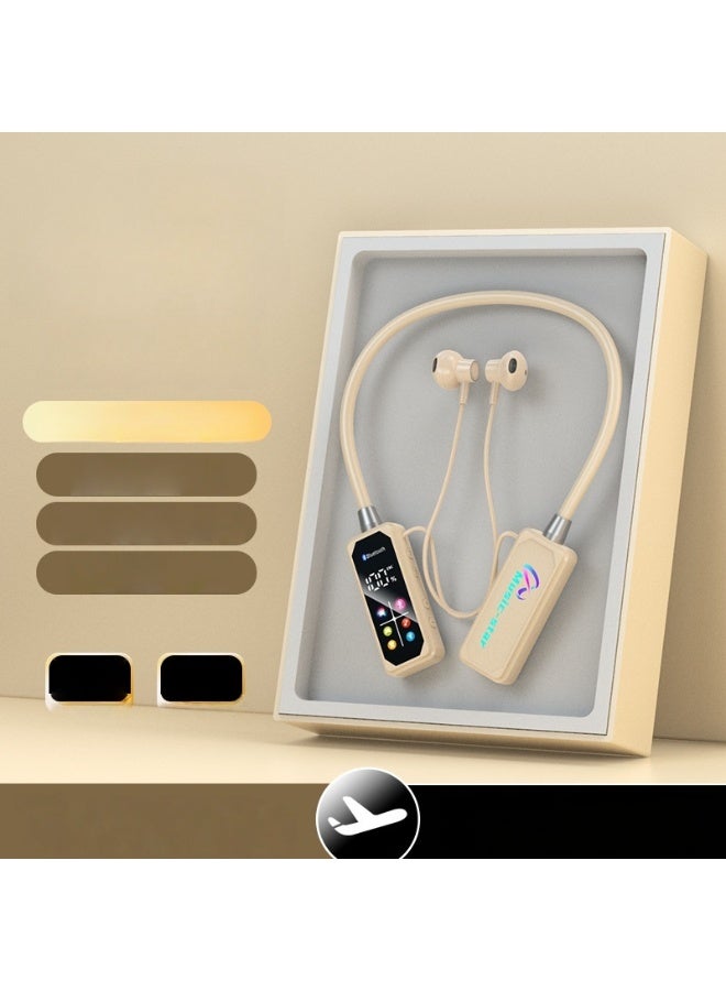 EBMINI New Sports Ultra Long Standby Life Neck Hanging Wireless Bluetooth Earphones