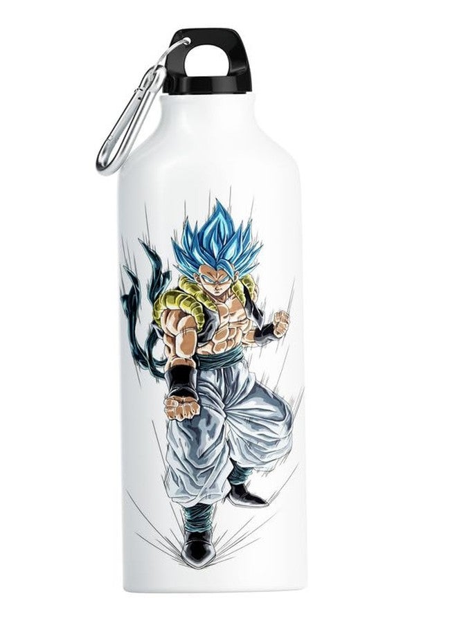 PrintWala Goku Ultra Instinct Anime Sipper Bottle – 750ml Aluminum Water Bottle for School, Gym & Office - Image 1