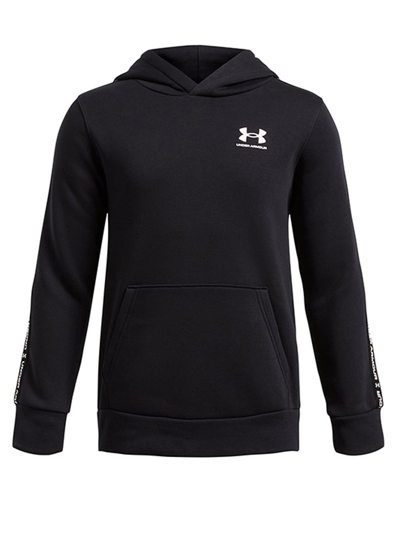 UNDER ARMOUR Boys' UA Icon Fleece Taping Hoodie - Image 1
