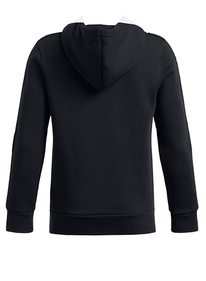 UNDER ARMOUR Boys' UA Icon Fleece Taping Hoodie - Image 2