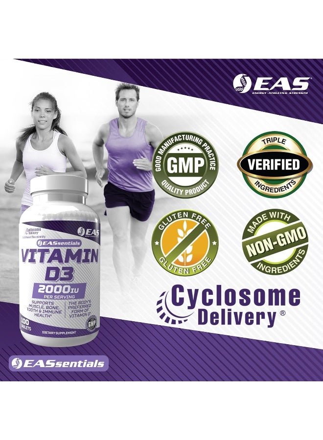 EAS Vitamin D3 2000 IU Tablets for Adults - Image 4