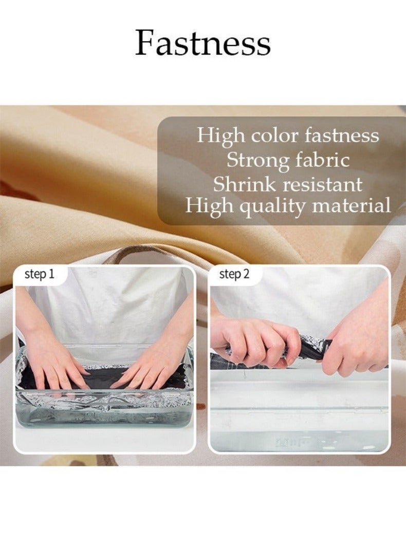 JUNYOUK 2 Pcs Private Bed Curtain At The Bottom Of The Bunk Bed, Breathable And Dustproof Single Bed Blackout Curtain, Dormitory Family Bed Curtain, Can Cover 3 Sides - Image 5