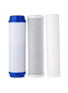 Duravel Duravel Replacement Water Filter Cartridges, Set of 3, White and Blue  - Image 1