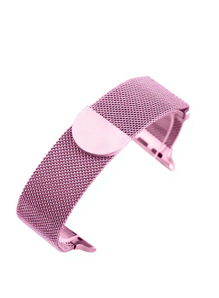 Rose pink,Milanese, watch band,Iwatch band, apple watch band, 38mm40mm41mm42mm, compatible with all series of S11 S10 S9 S8 SE - Image 2
