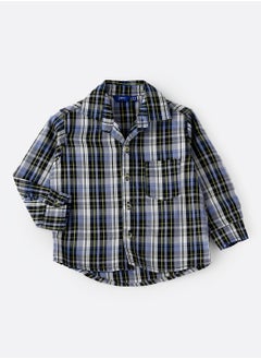 Woven checkered shirt