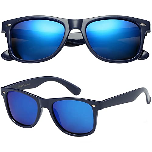 PolarSpex Polarized Sunglasses for Men and Women – UV Protection, Durable & Lightweight Retro Sunglasses for Driving, Fishing - Image 1