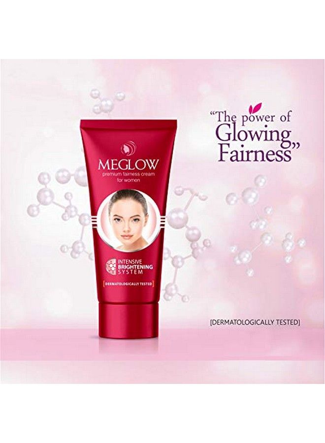 MEGLOW Premium Fairness Cream For Women 50 Gm (1) + Fruit Face Wash 70 Gm (2) With Paraben Free Formula For Glowing And Nourished Skin Combo Pack Of 3 - Image 4