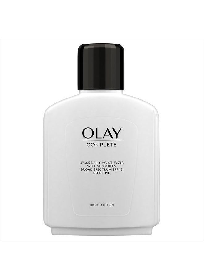 Olay Face Moisturizer by Olay, Complete All Day Moisturizer With Sunscreen Broad Spectrum SPF 15 - Sensitive, 4 fl. Oz, 1 unit  - Image 1