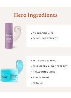 foxtale Foxtale Brightening Duo Niacinamide Serum 30ml and Moisturizer 100G  - Image 3