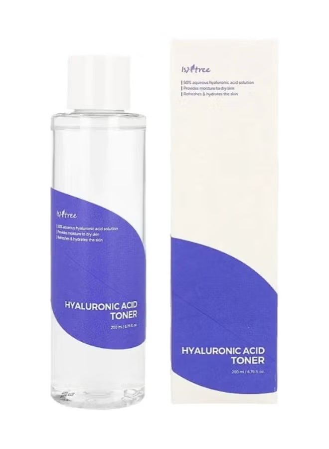IsNtree Hyaluronic Acid Toner 200ml | Deep Moisture for Dry Skin | Fully Hydrates & Locks in Moisture | Ampoule-Like Texture | Korean Skincare - Image 2