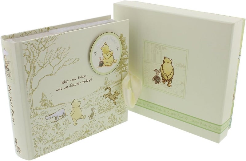 Disney Magical Beginnings Classic Pooh My First Photos Baby Album for 6 x 4 Photographs - Image 1