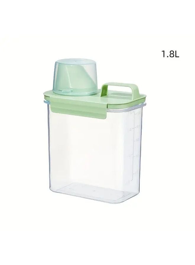 عبوة منظف الغسيل الأخضر عالية السعة 60-87 أونصة بتصميم مقاوم لتوفير المساحة - Image 1