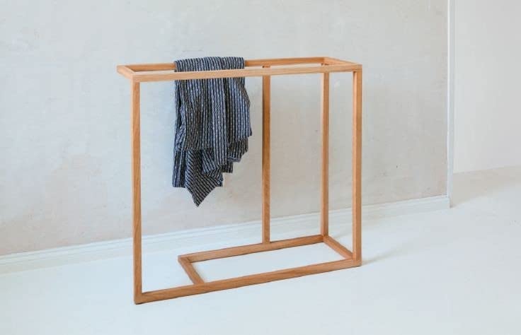Multipurpose Rosewood Towel Racks for Bathroom Tier Free Standing Bathroom Towel Rack Towel Holder Stand for Blanket Rack Kitchen Corner Poolside Beach Next to Tub or Shower H3 