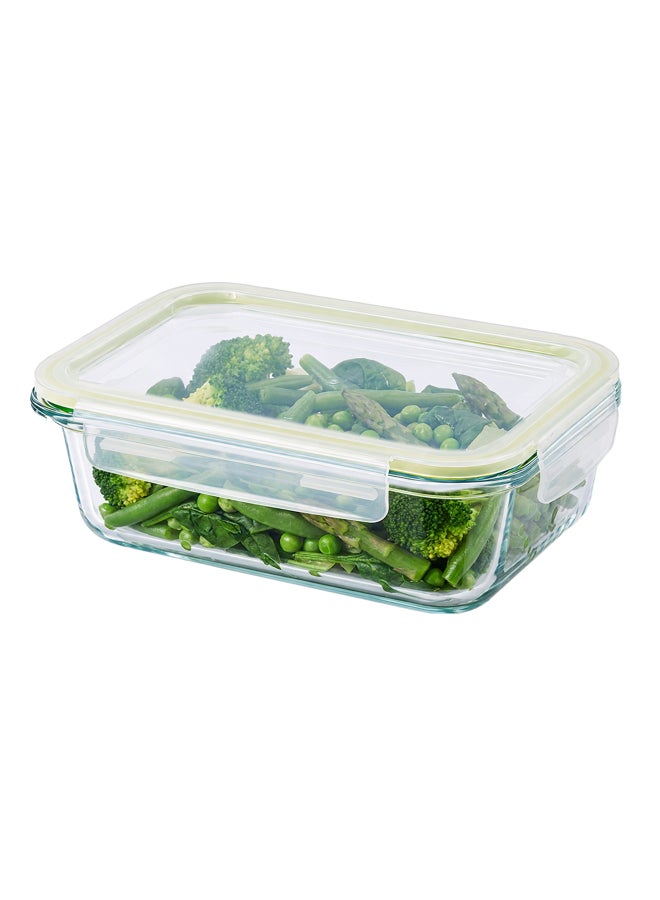 LocknLock Fresh Oven-Safe Glass Rectangular Container 1040ml â€“ Airtight, Leakproof & Heat-Resistant