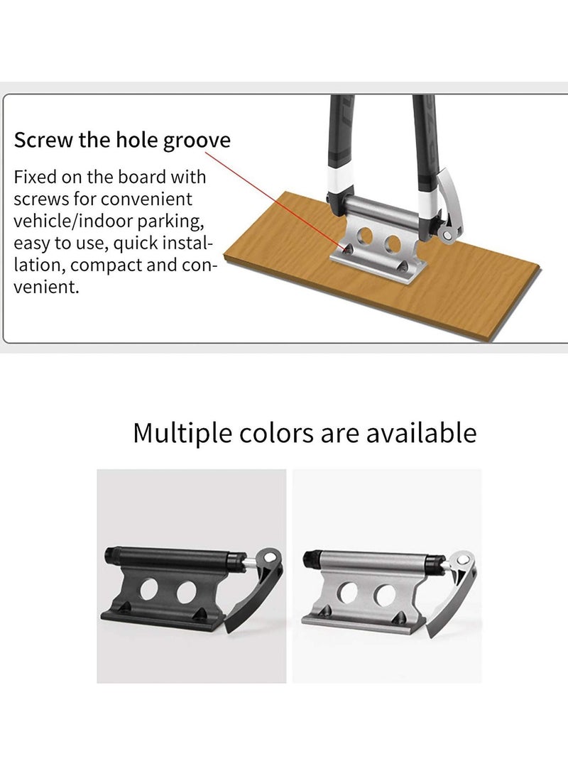 Y&D - Quick Release Fork Mount Bike Block Aluminum Alloy Bicycle Front Fixed Clip Luggage Rack For Truck Trailer, for Road Stand - Image 1