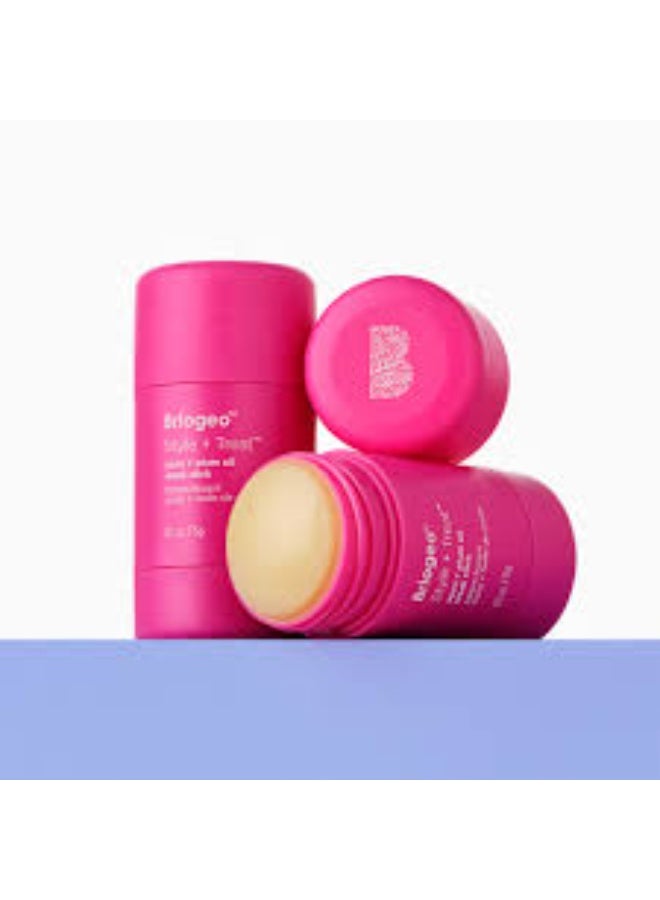 بريوجيو ستايل + تريت يوزو + زيت البرقوق شمع الشعر على شكل عصا أنيقة 15 غرام - Image 4