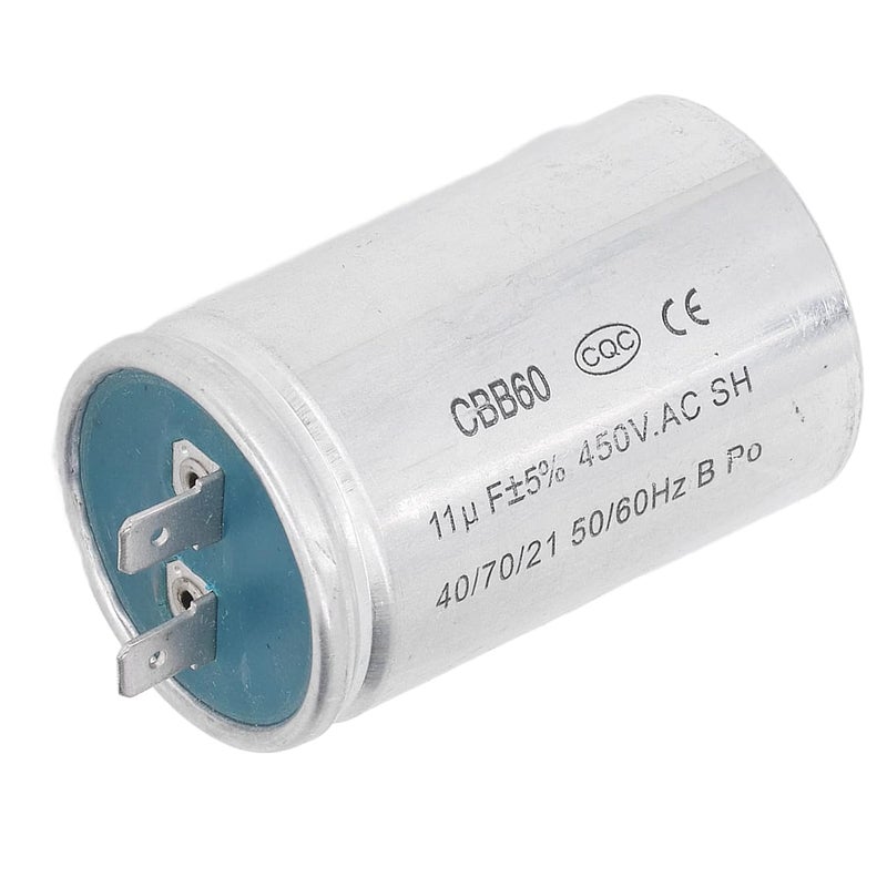 aqxreight Motor Start Capacitor 11uf High Insulation Generator Starting Running Capacitor 450VAC The The Th Motor Start CapacitorMotor Run CapacitorMotor Running CapacitorPump - Image 1