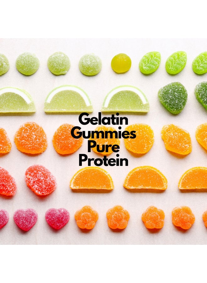 HEARTHY FOODS - Hearthy Foods Beef Gelatin Powder Unflavored Gelatin Powder for Women and Men | Keto and Paleo Friendly Pure Protein Type 1 & 3, Grass-Fed Halal Certified, Non-GMO, Kosher Gelatin | 16 oz. 454g - Image 1
