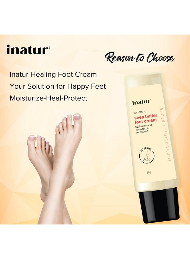 إناتور كريم زبدة الشيا للعناية المكثفة بالقدمين للكعب الجاف والخشن والمتشقق 50 جرام - Image 2